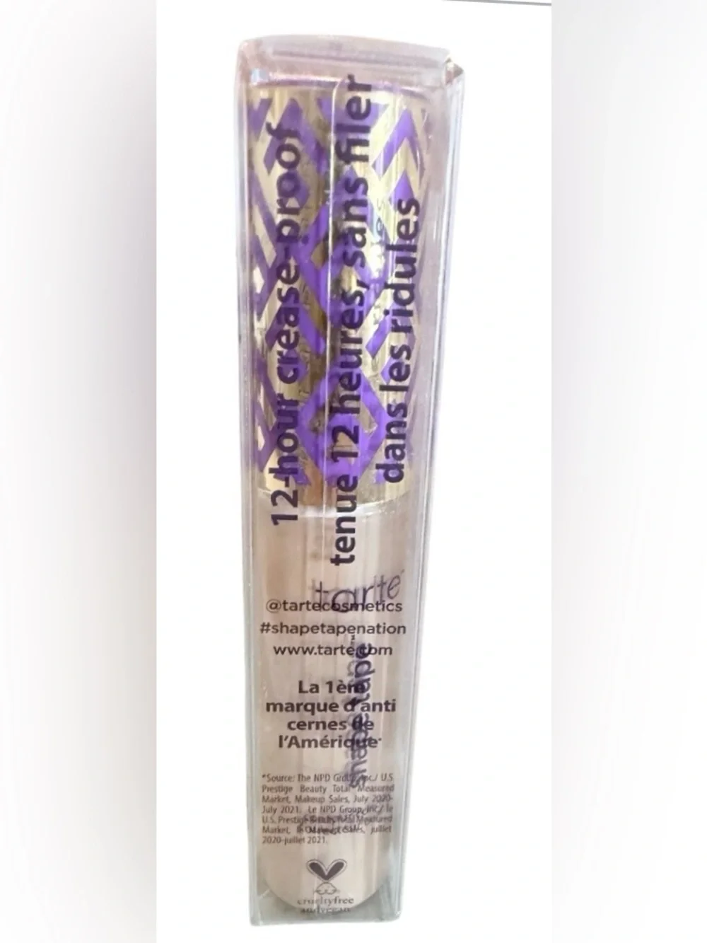 NIB Tarte Shape Tape 12 hour crease proof double duty beauty contour concealer
